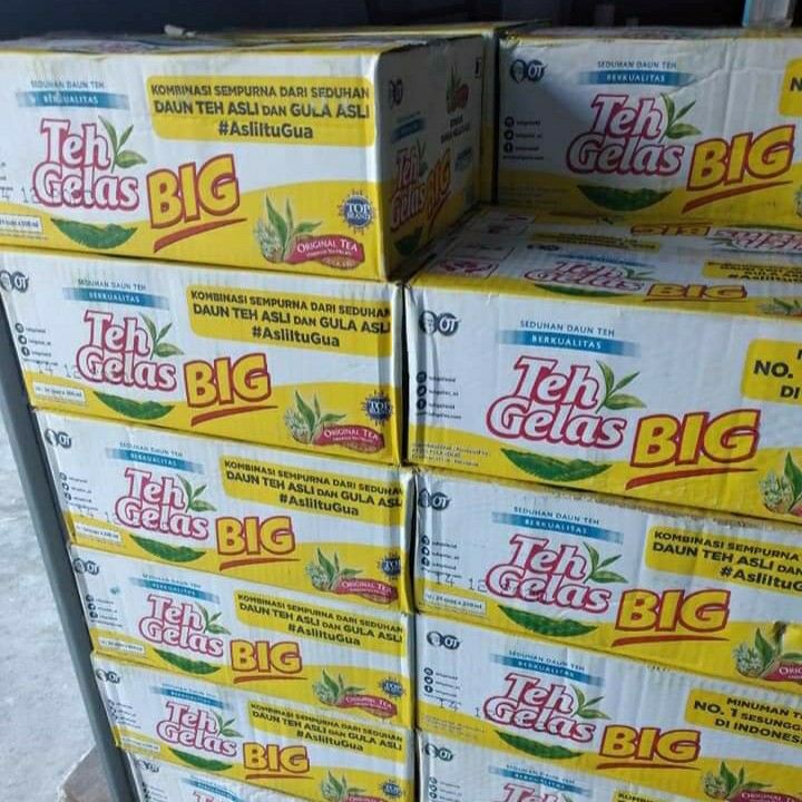 TEH GELAS BIG Perdus 300ml X 24pcs