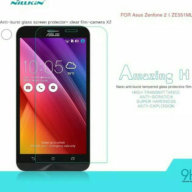 TEMPERED GLASS FOR AZUS  ZENFONE  SELFIE ANTI GORES