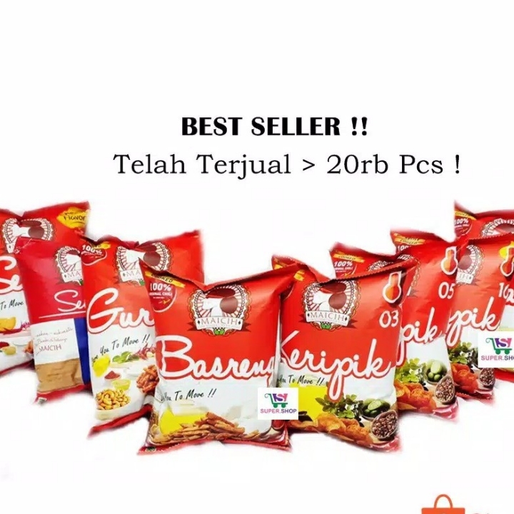TERMURAH Maicih Basreng  Gurilem  Macaroni  Seblak  Keripik Singkong