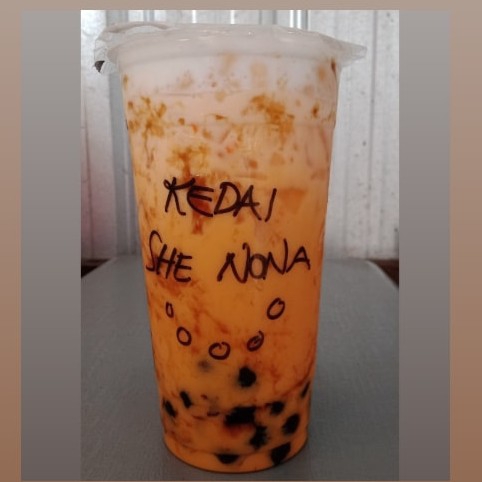 THAI TEA BUBBLE CREAM CHEESE