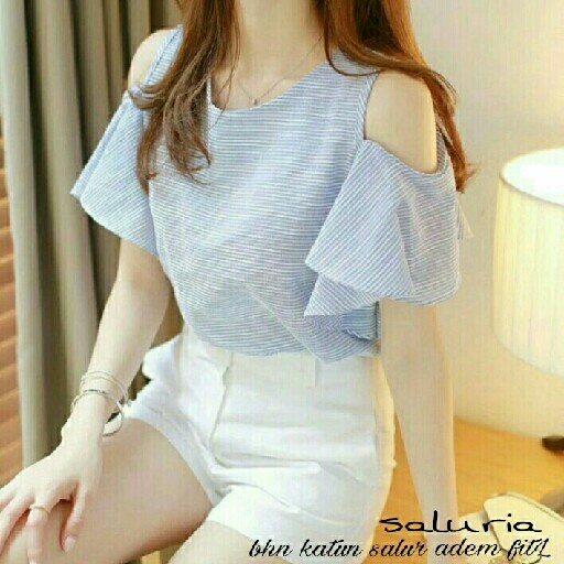 TOP SALURIA BLUE 