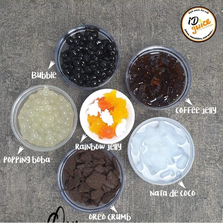 TOPPING COFFE JELLY