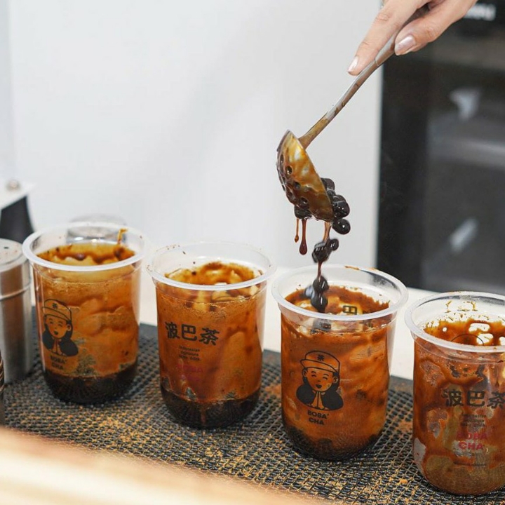 TOPPING DOUBLE BOBA