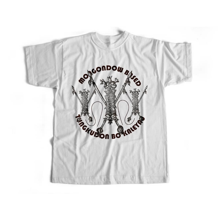 TSHIRT TUNGKUDON WHITE