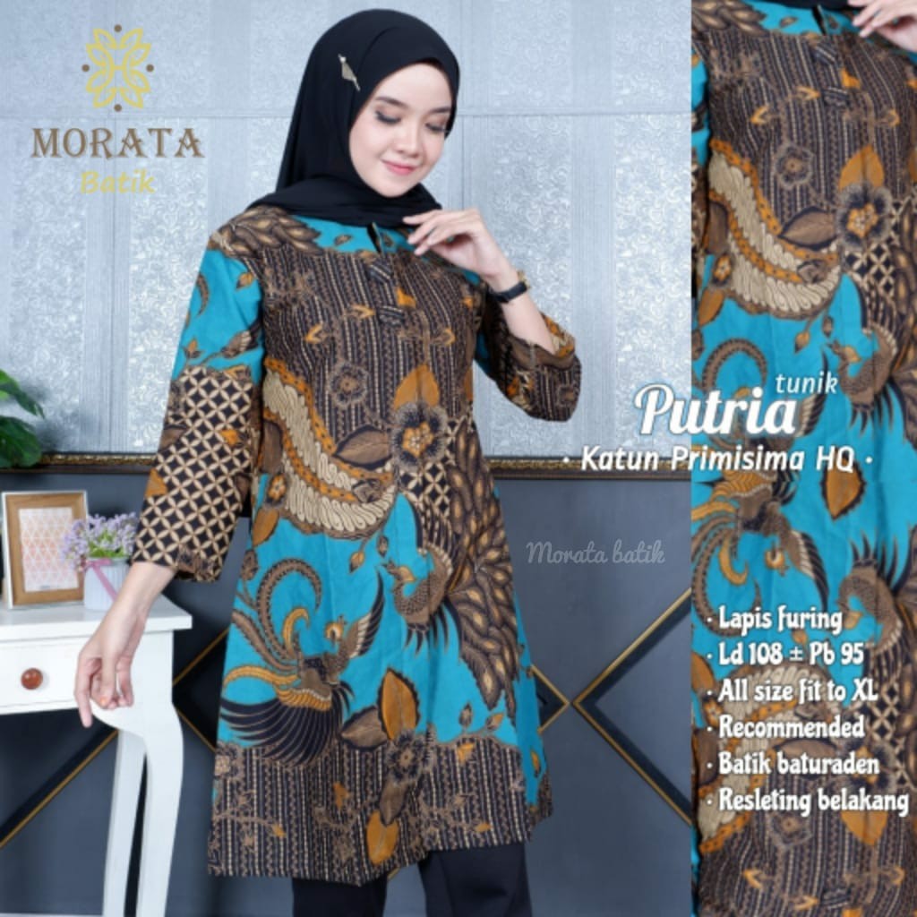 TUNIK BATIK  PUTRIA