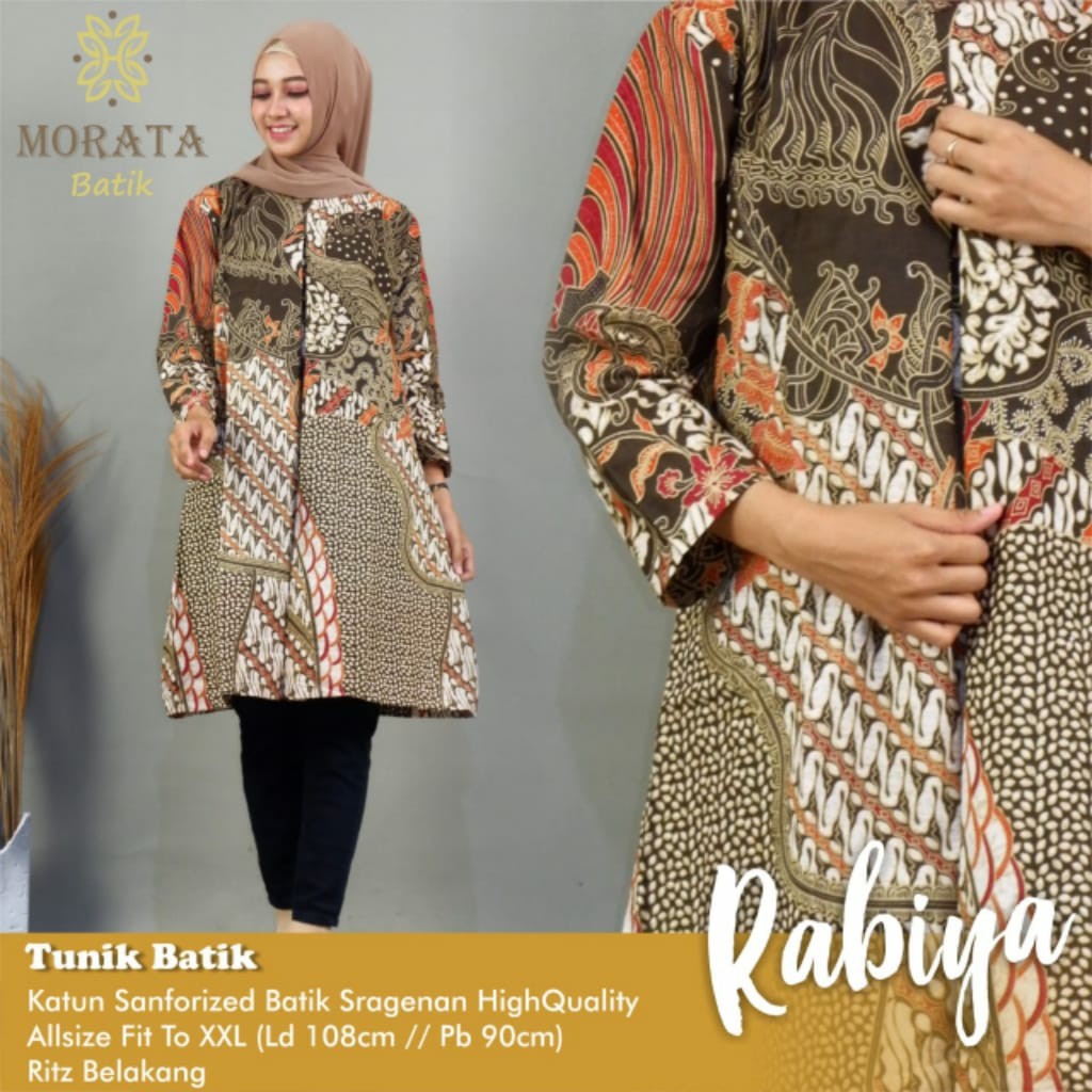 TUNIK BATIK RABIYA