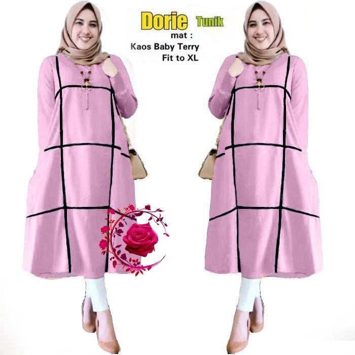 TUNIK DORIE PINK TUNIK