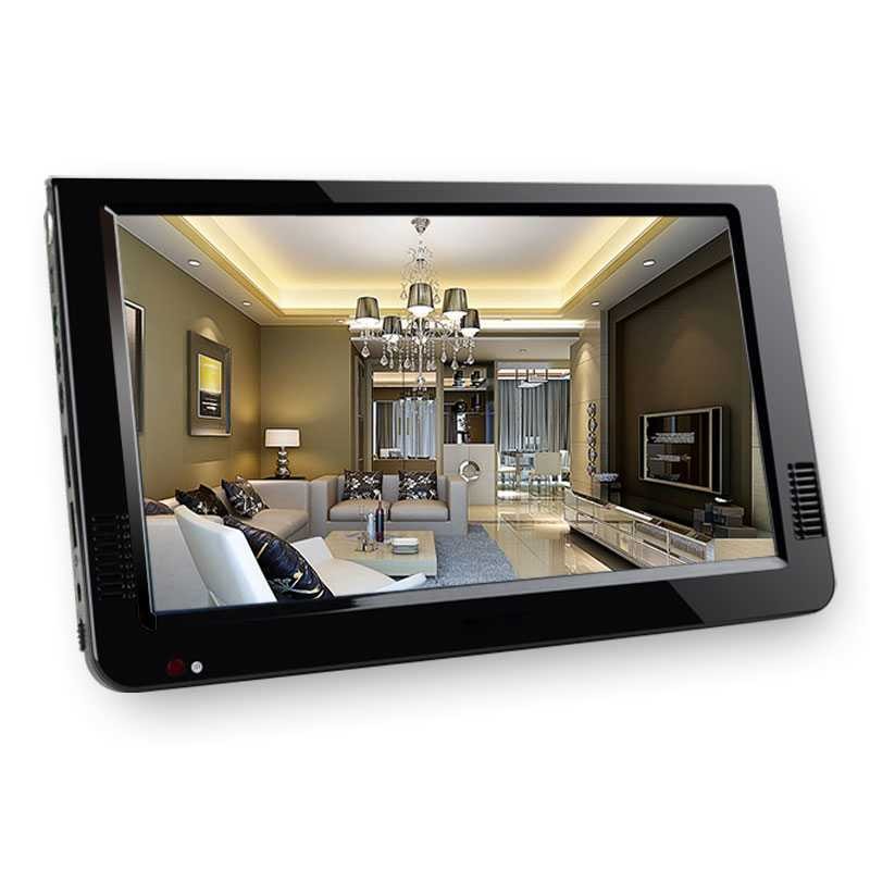 TV Portable ini berukuran 10 inch memiliki fitur lengkap antara lain 2