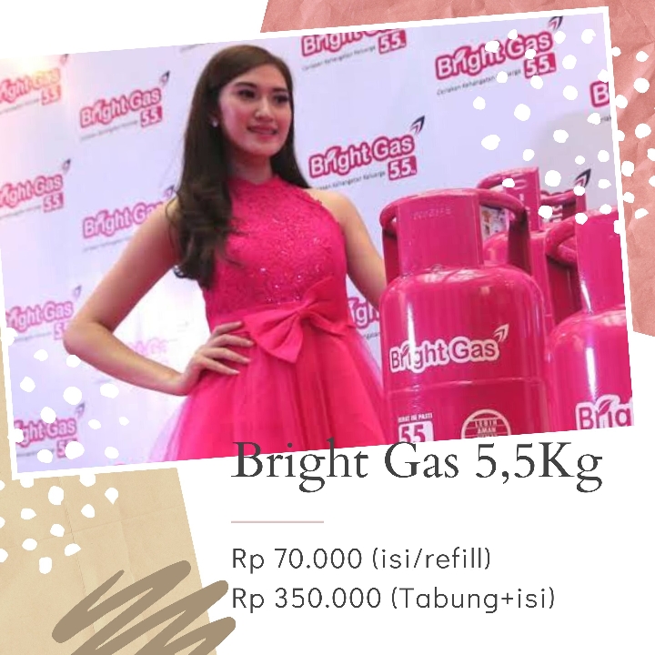 Tabung Dan Bright Gas 5kg