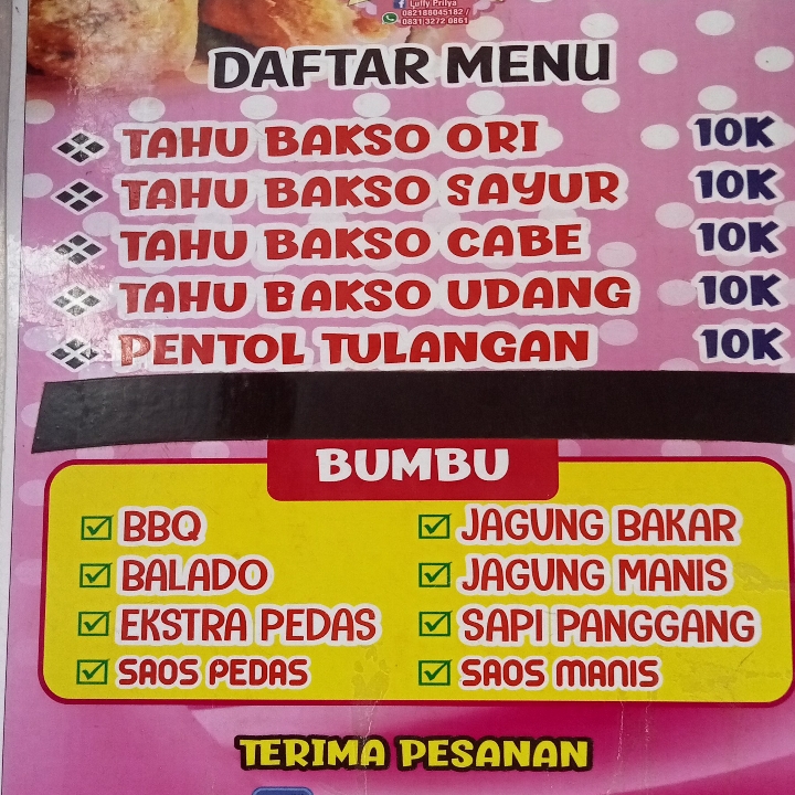 Tahu Bakso Goreng