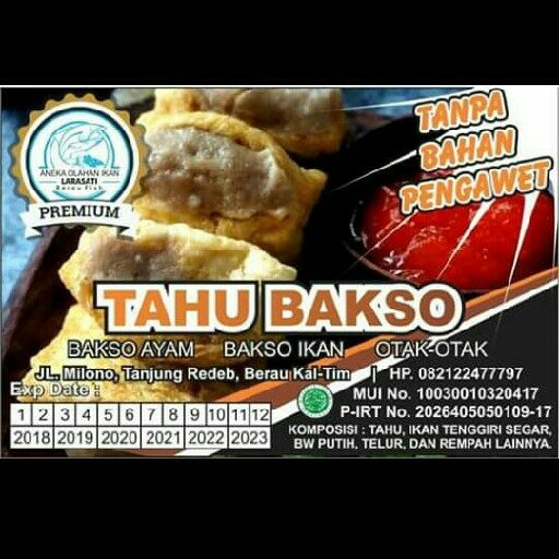 Tahu Bakso Larasati Berau Fish