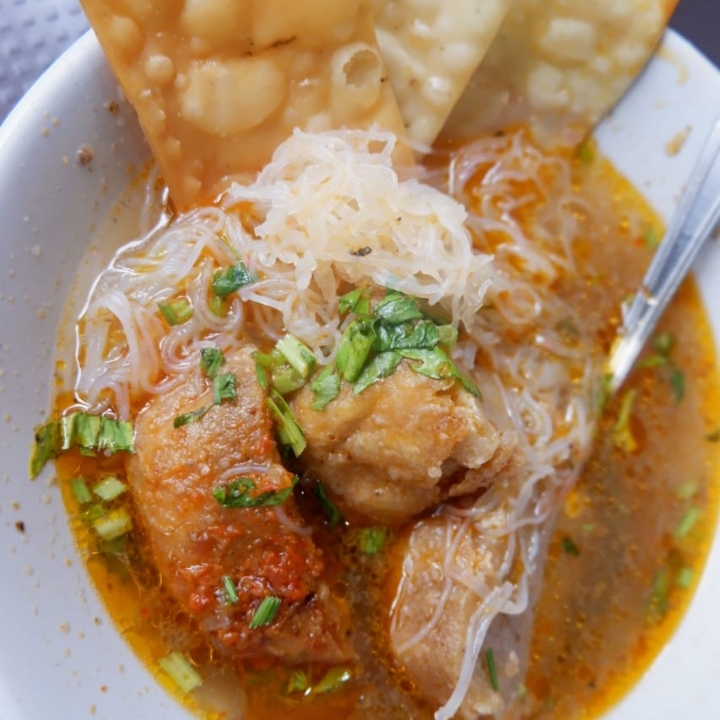 Tahu Bakso Mercon Kuah Pedes Or Ori