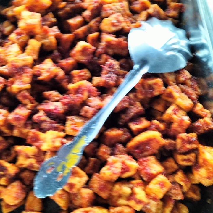 Tahu Dadu Pedas Manis