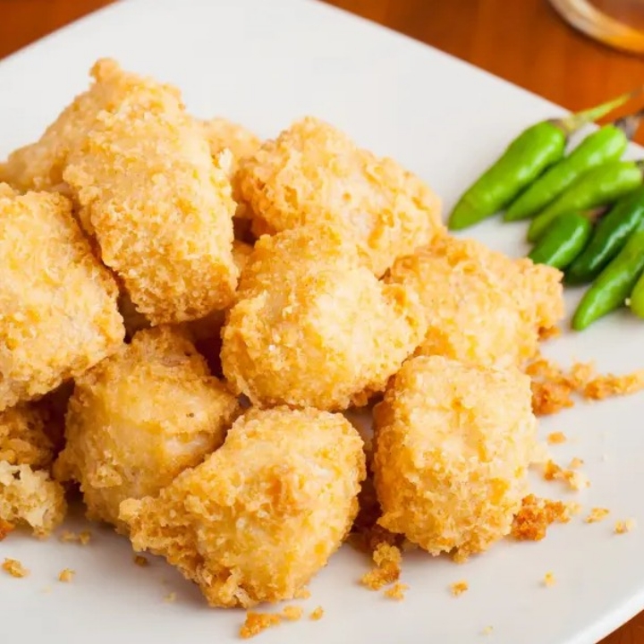 Tahu  Goreng Pedas Hangat