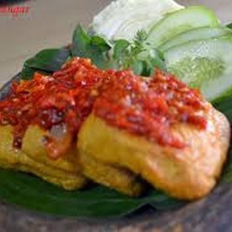 Tahu Goreng Penyet