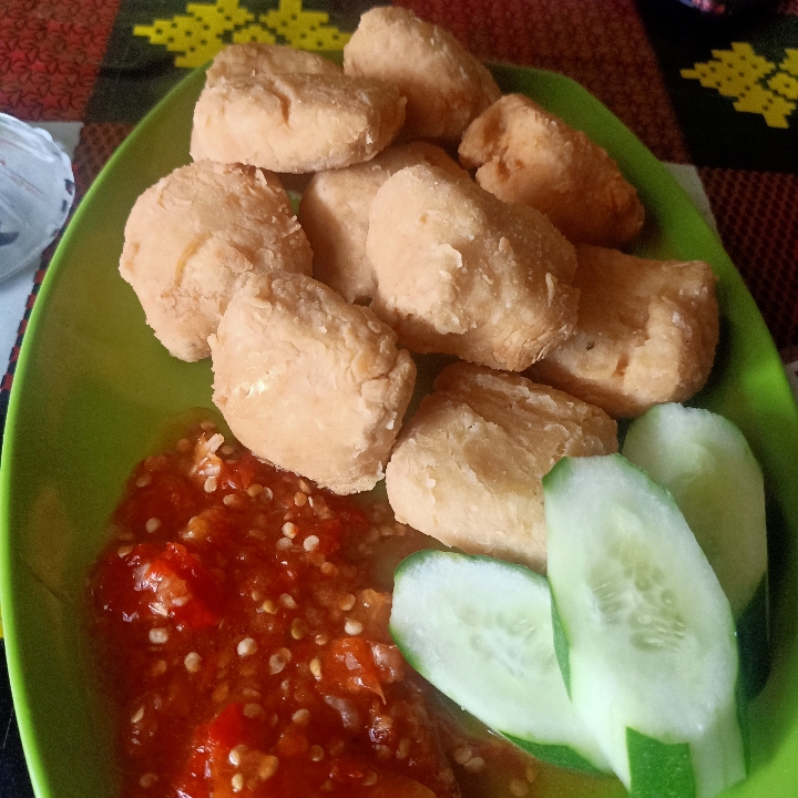 Tahu Goreng Tepung Geprek