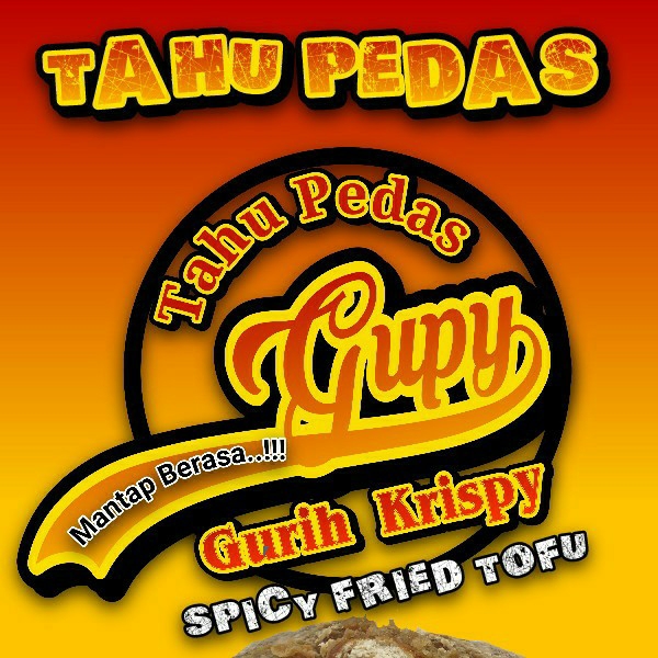 Tahu Pedas Gupy Gurih Krispy