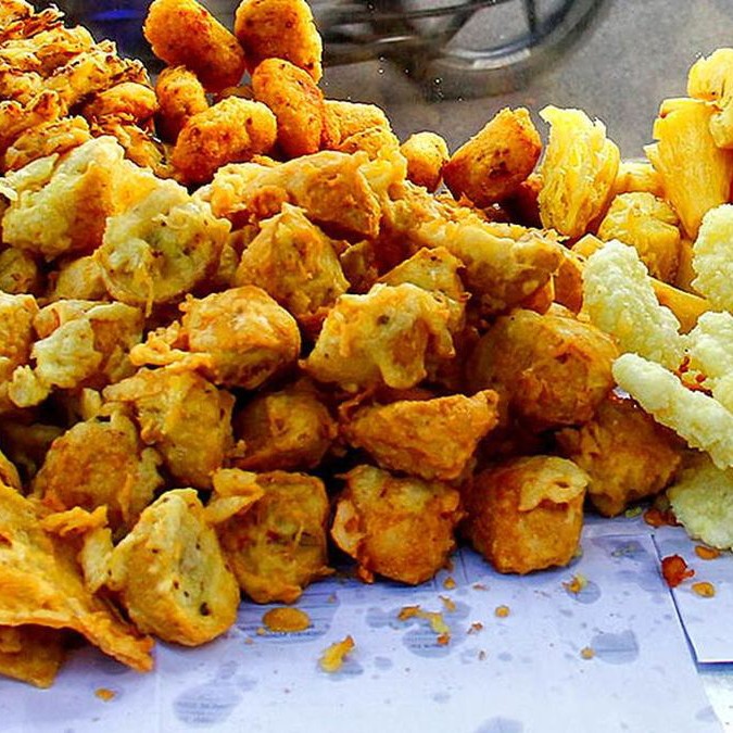 Tahu Pedes Aci Kriuk Pisang Molen Pisang Coklat Tempe Bandung Bakwan