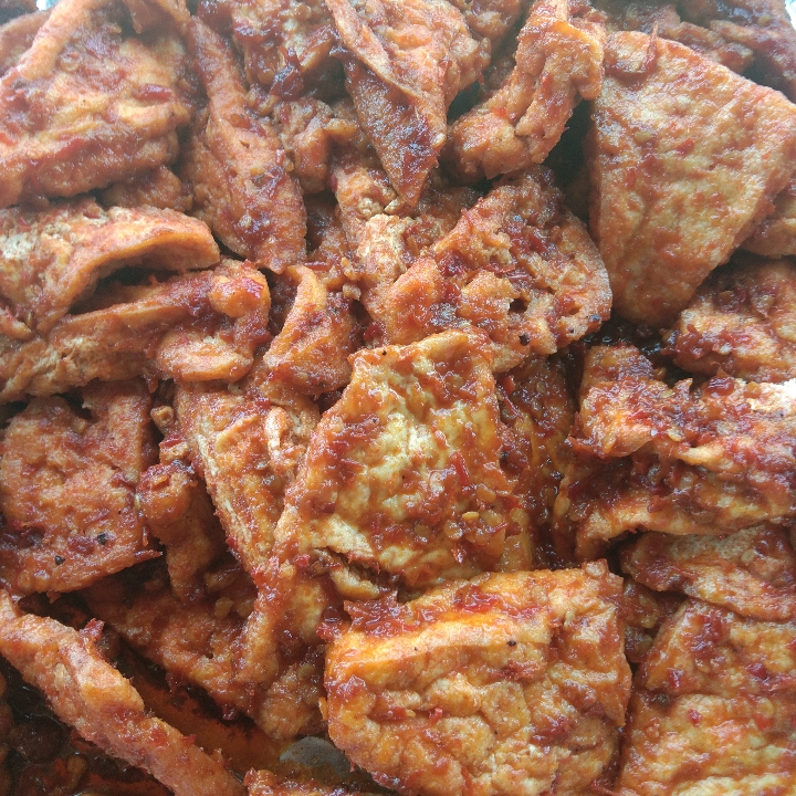 Tahu Saos Manis Pedas