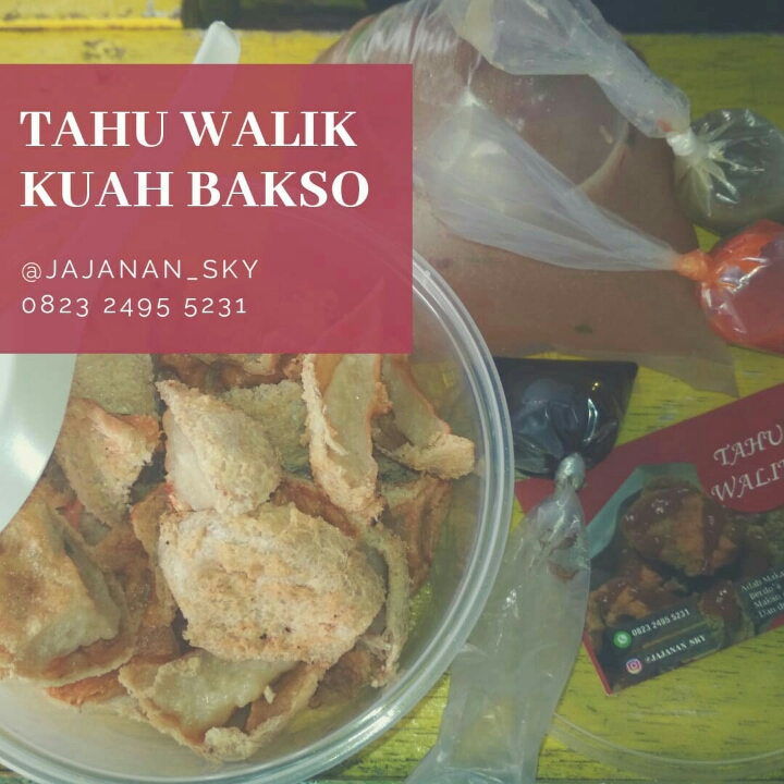 Tahu Walik Kuah Bakso