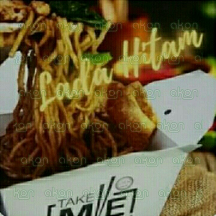 Take Mie Box Lada Hitam