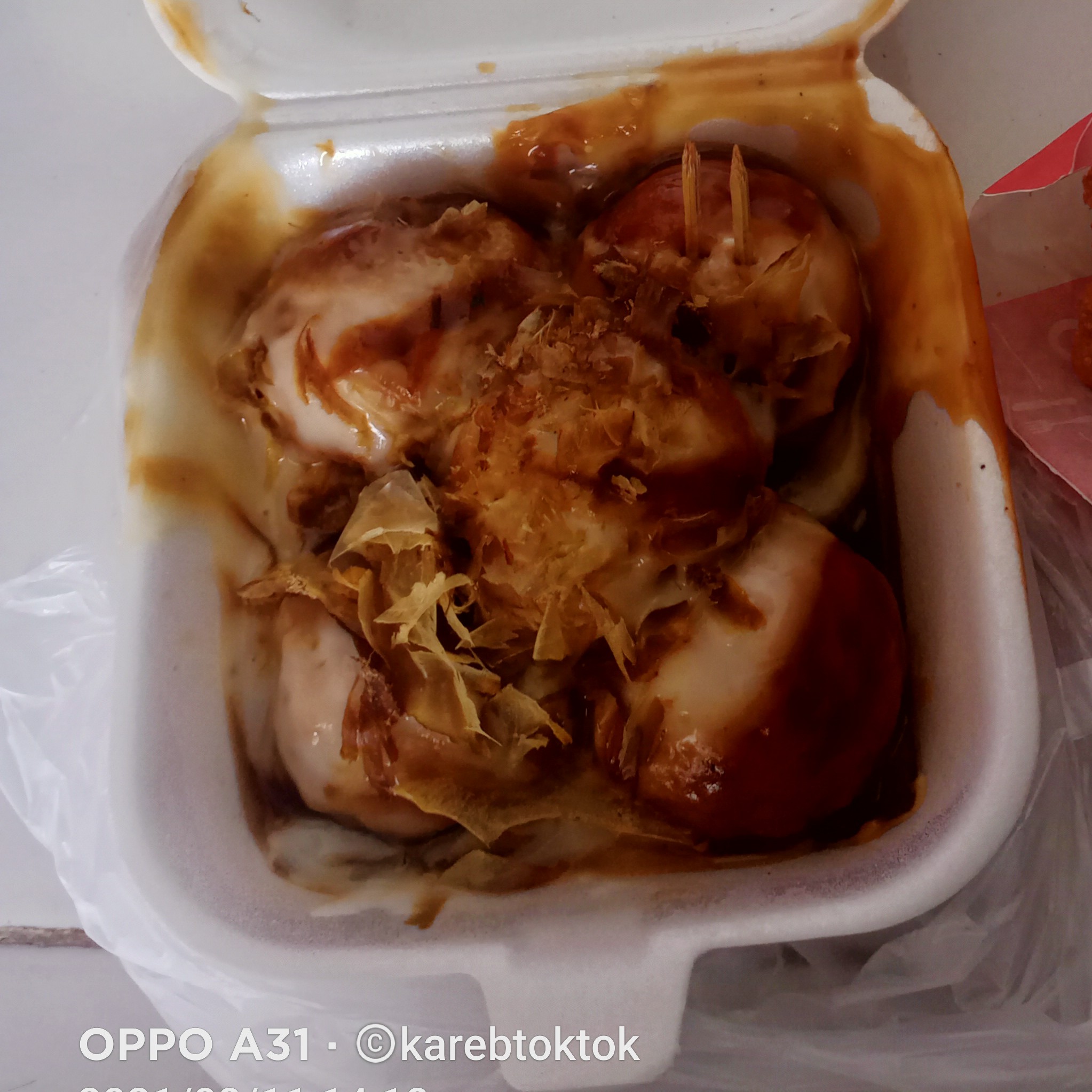 Takoyaki octopus Gurita