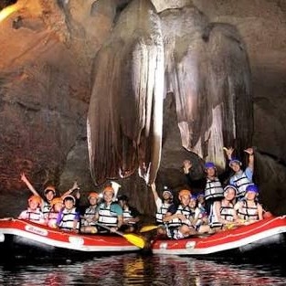 Tanding Cave Boating