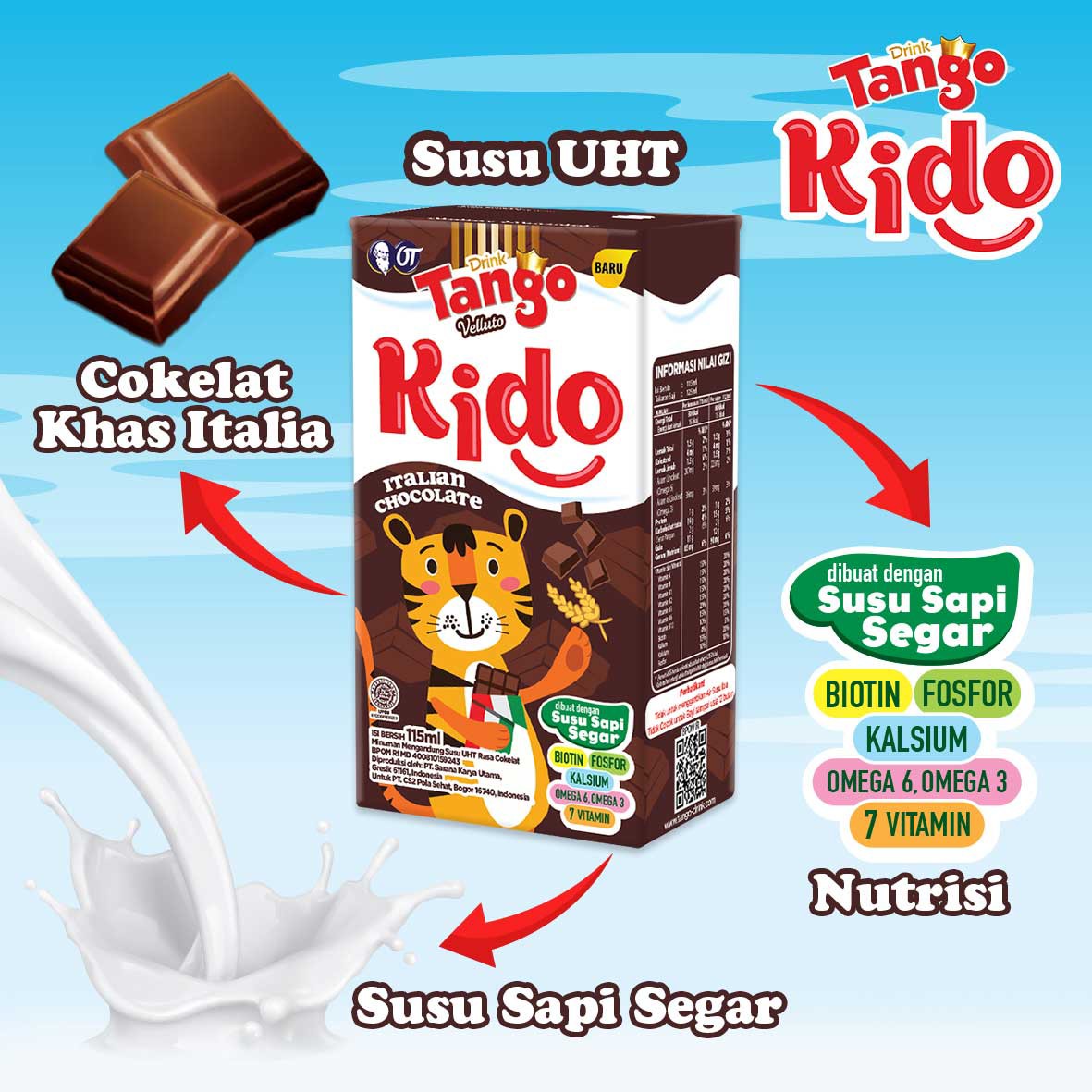 Tango Kido Coklat 2