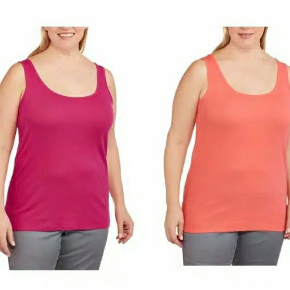 Tanktop Jumbo Wanita Polos 2