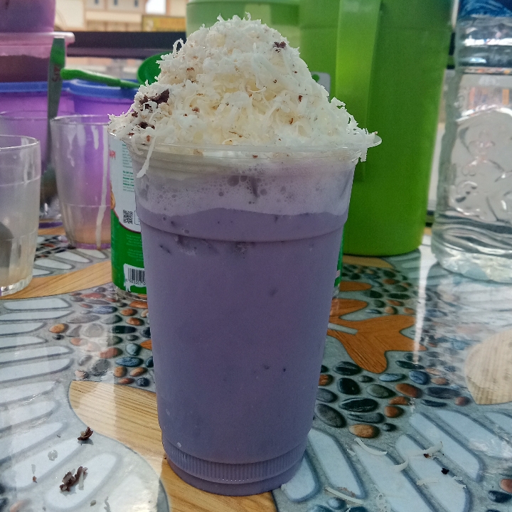 Taro Float Topping