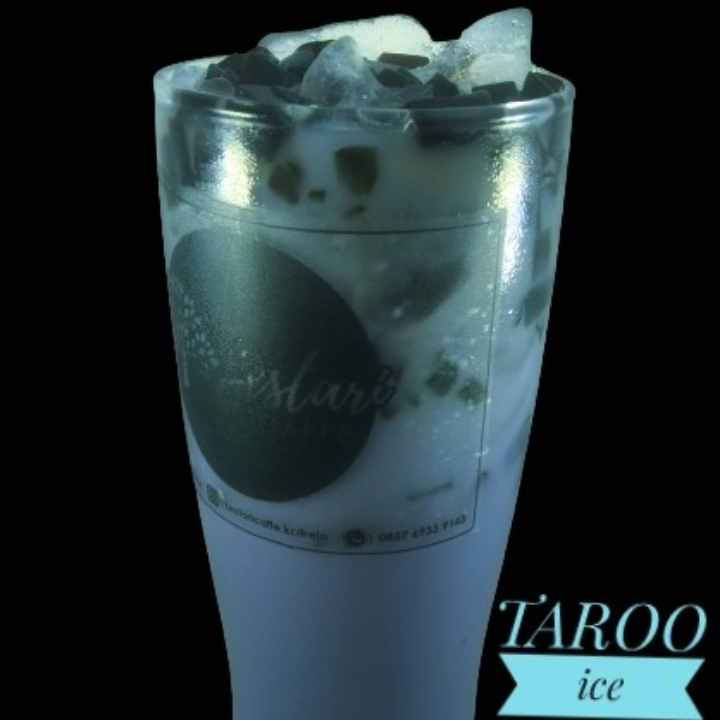 Taro Ice Blande With Cincau Hitam 