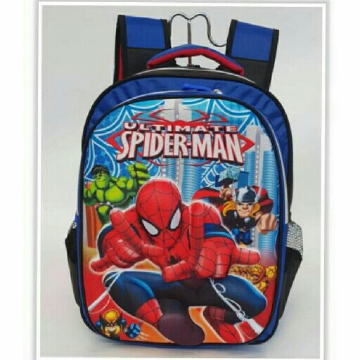 Tas Anak Karakter 3D Spiderman