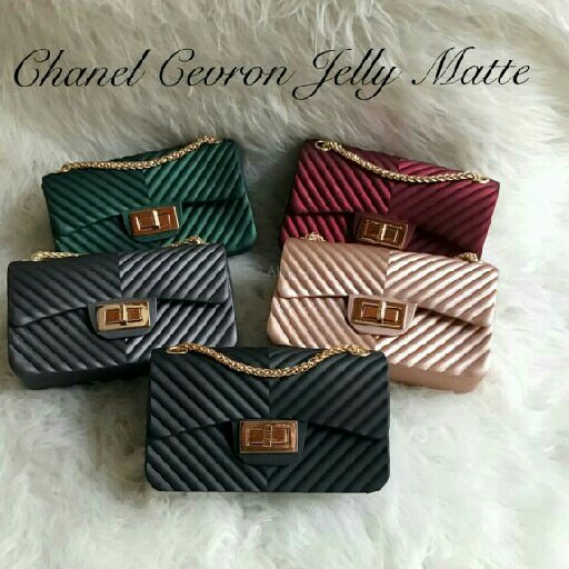 Tas Chanell Jelly Matte