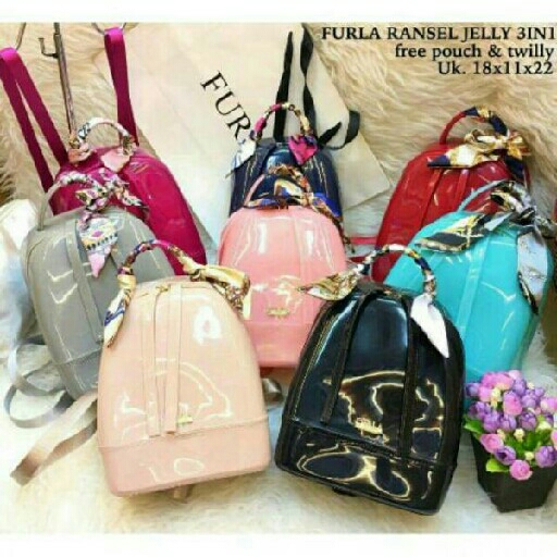 Tas Furla Jelly Ransel Import