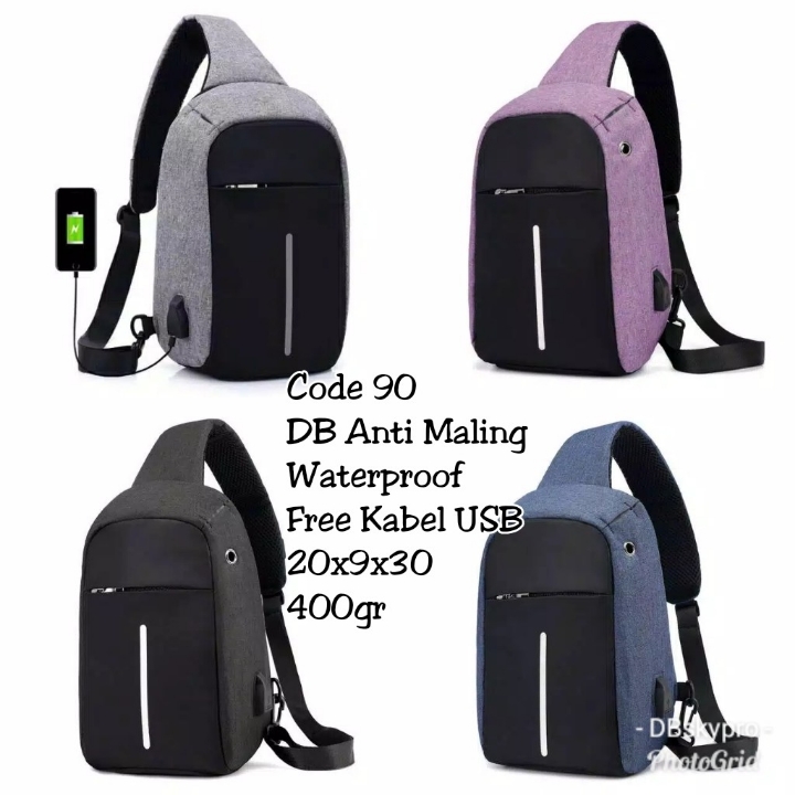 Tas Import Batam DB anti Maling