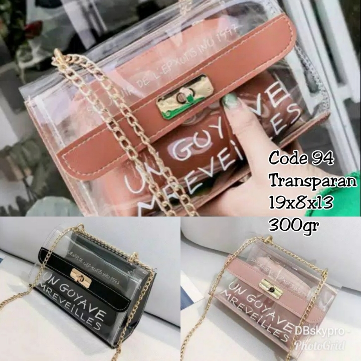 Tas Import Batam Transparan