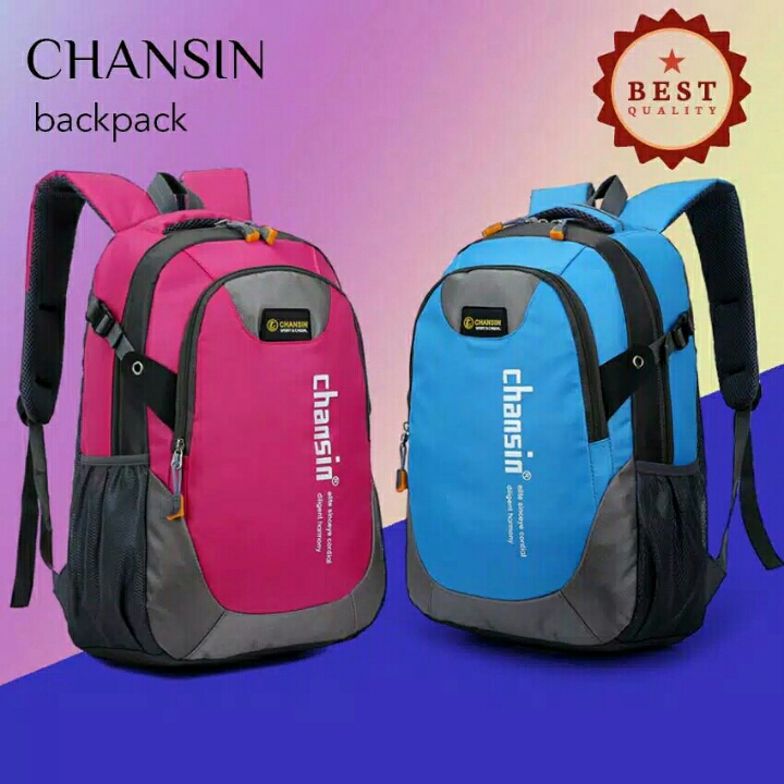 Tas Ransel Chansin Backpack Tas Laptop Unisex P Smartfishindo2 D5