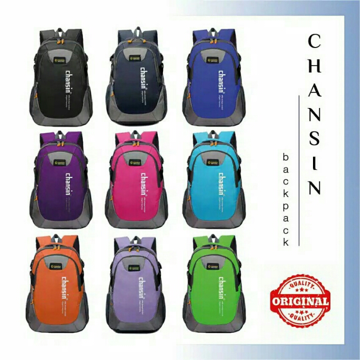 Tas Ransel Chansin Backpack Tas Laptop Unisex P Smartfishindo2 D5 2