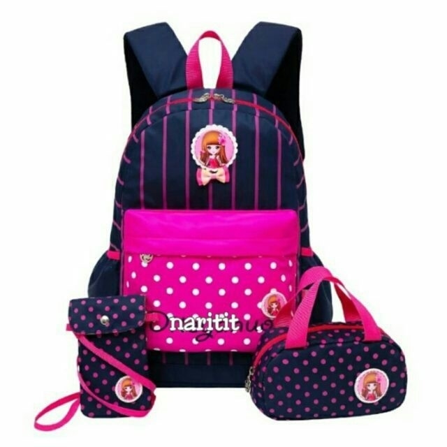 Tas Ransel Girls Line 3IN1 3