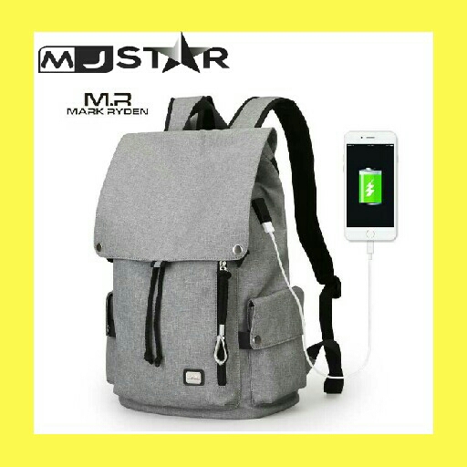 Tas Ransel Laptop dengan USB