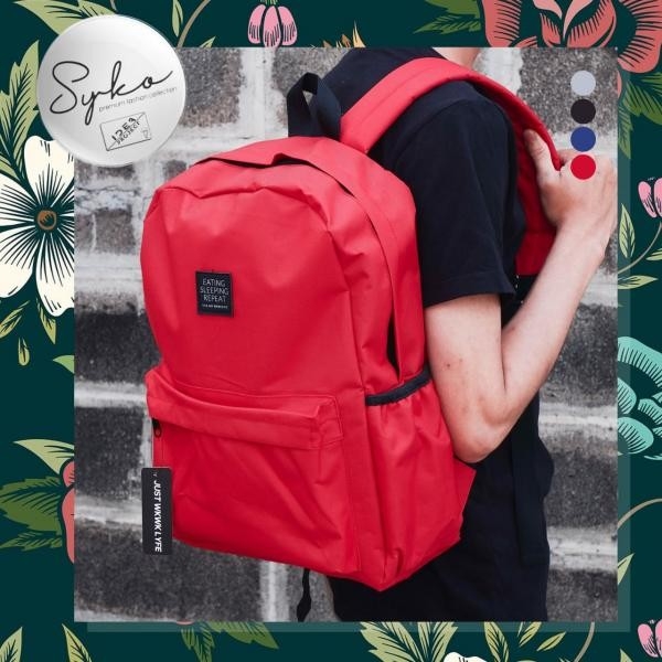 Tas Ransel Merah 4