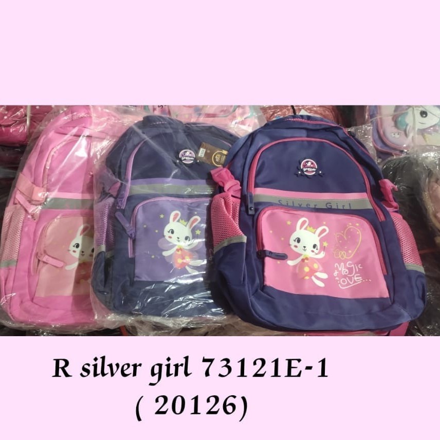 Tas Sekolah Silver Girl 73121E-1
