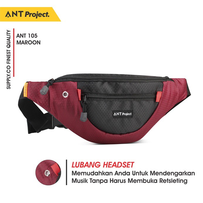 Tas Selempang Waistbag 3