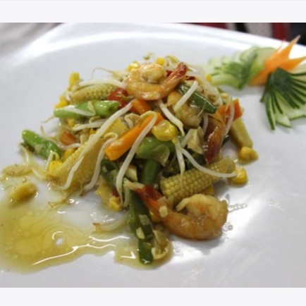 Tauco Udang Jagung Muda