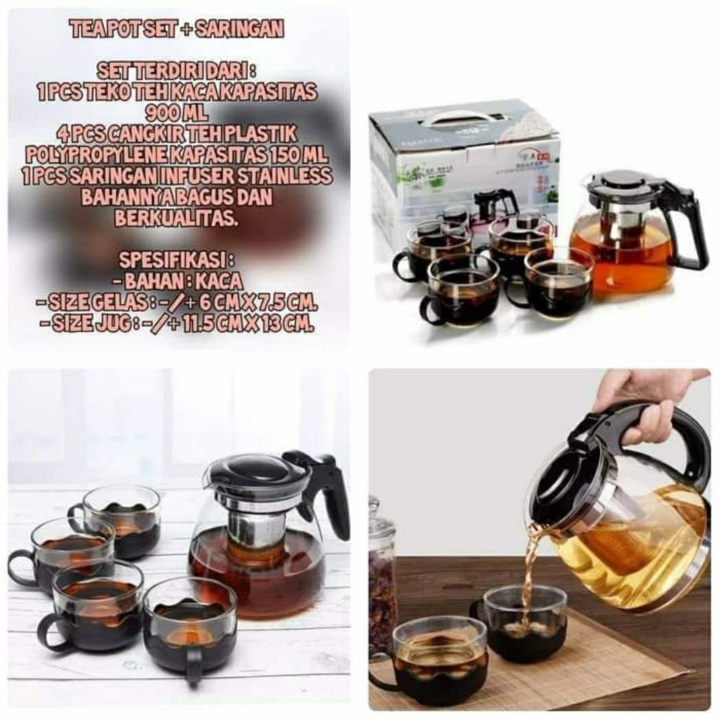 Teapot Set Saringan 2