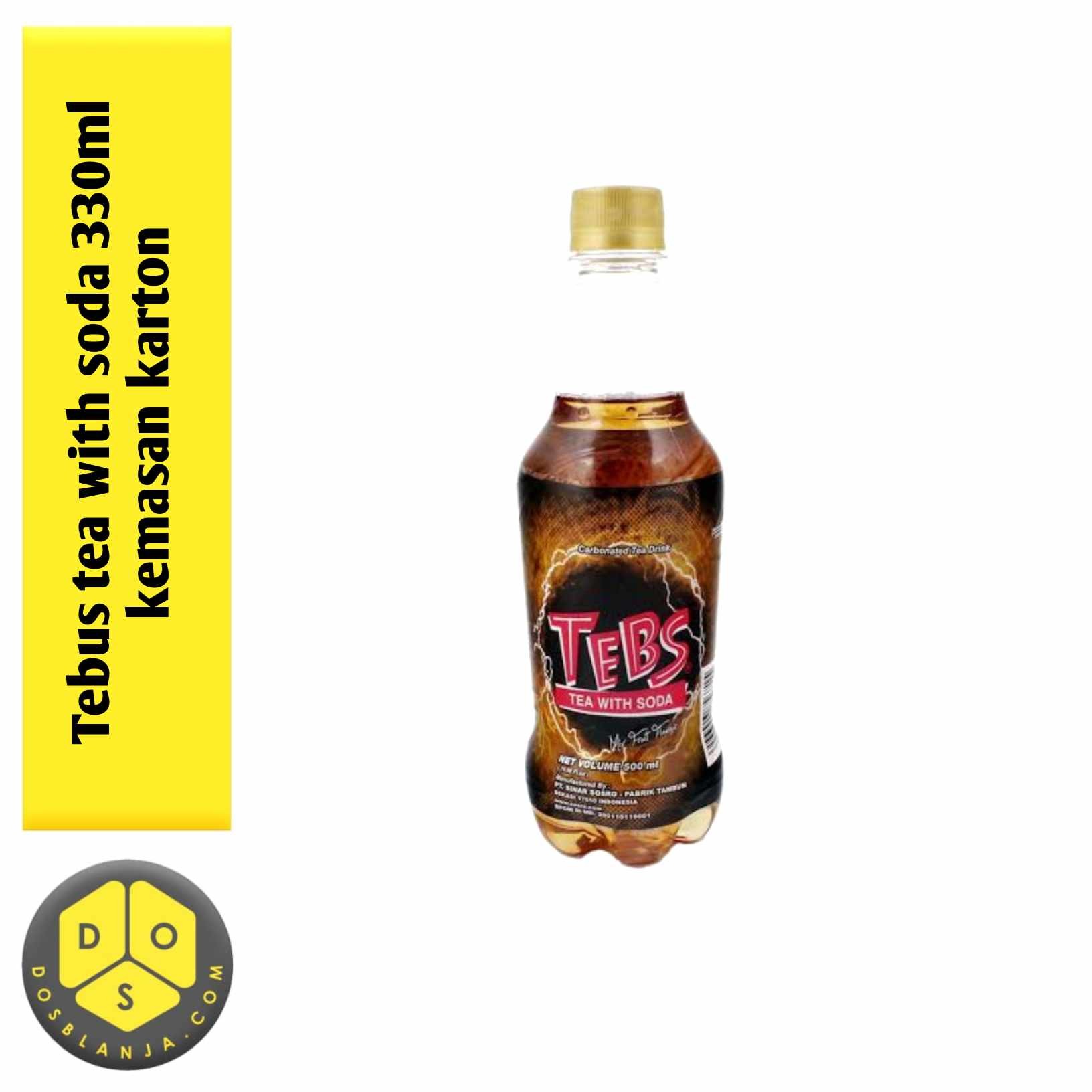 Tebs Tea With Soda 330ml