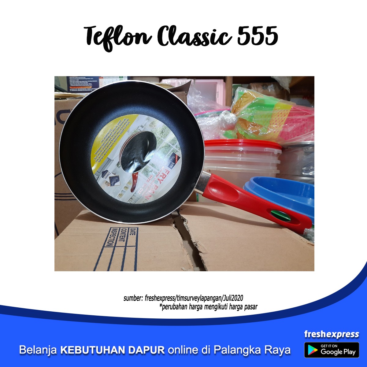 Teflon Classic 555 20cm Anti Lengket