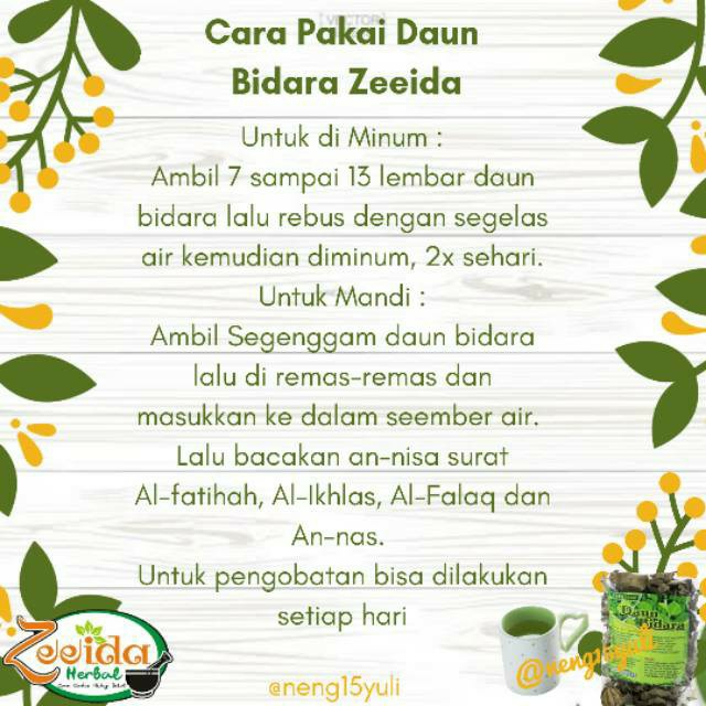 Teh Daun Bidara Ruqyah Zeeida 4