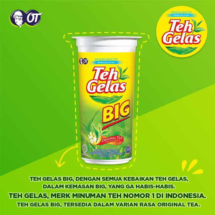 Teh Gelas Big 300ML 3