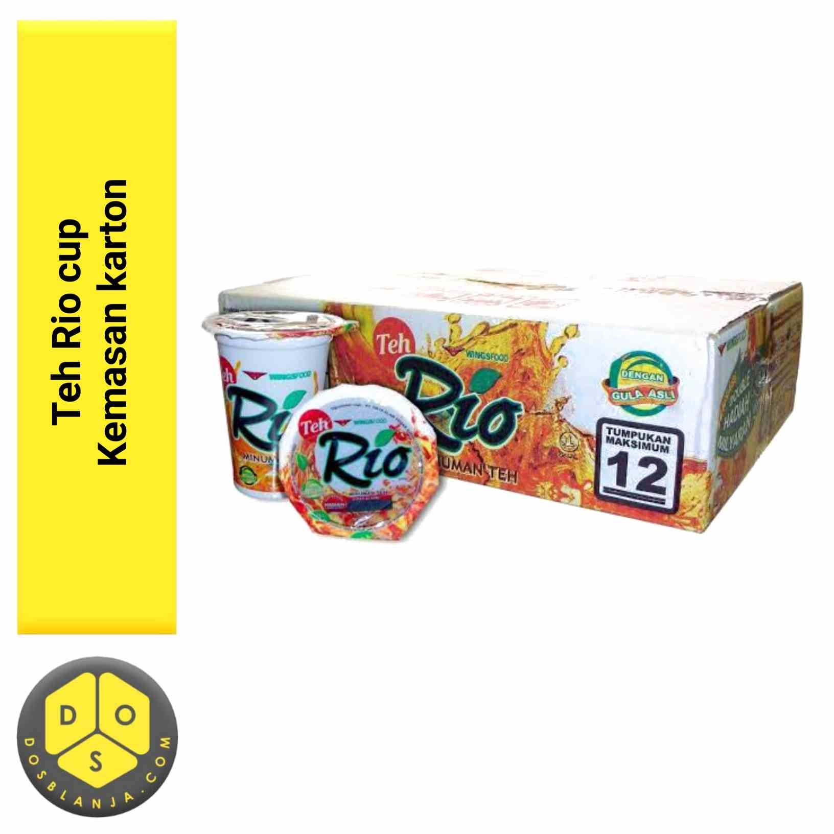 Teh Rio Cup 190ml